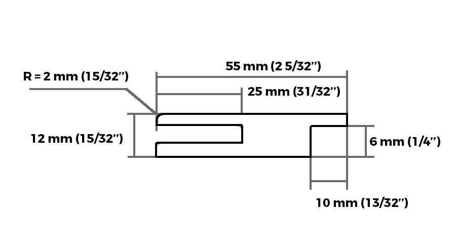 Jamb Extension Type 8 (Veralinga Oak / Ribeira Ash / Pecan Nutwood / Loire Ash)
