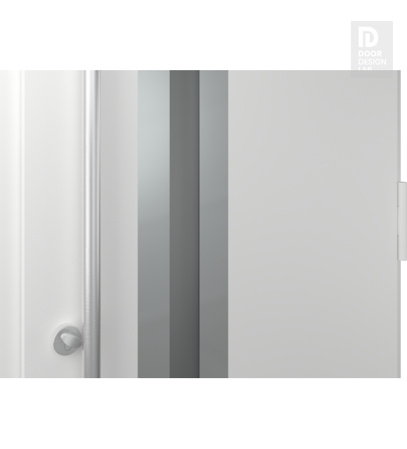 MODERN FRONT STEEL DOOR WITH SIDELITES ZEPHYR