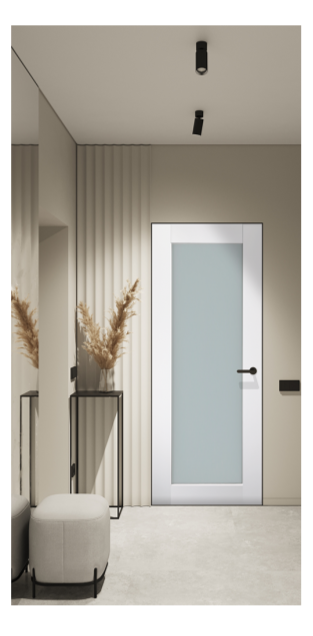 Smart Pro 207 Vetro Polar White Frameless
