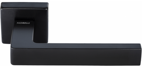 HORIZONT- SQ NERO BLACK DOOR HANDLE MORELLI