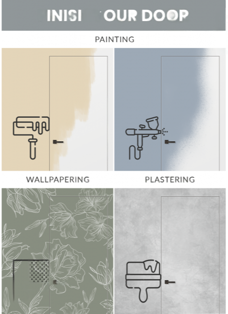 Primed Door Example For Painting