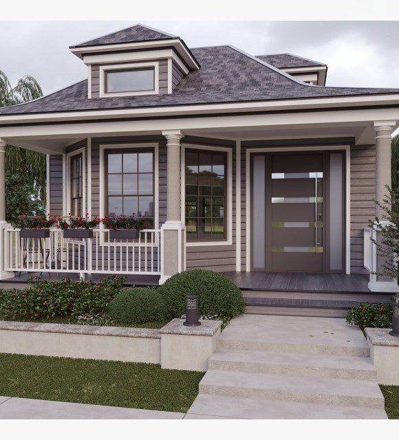 MODERN FRONT STEEL DOOR AURA