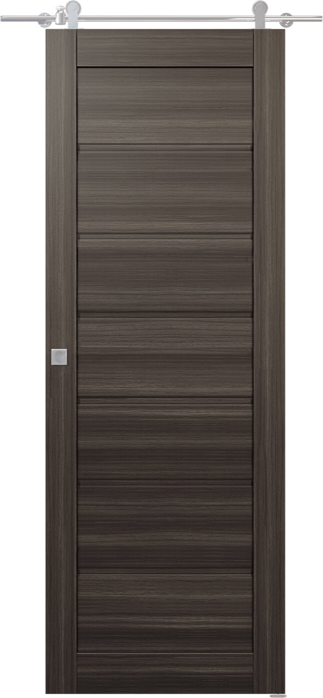 Alda Gray Oak Barn doors
