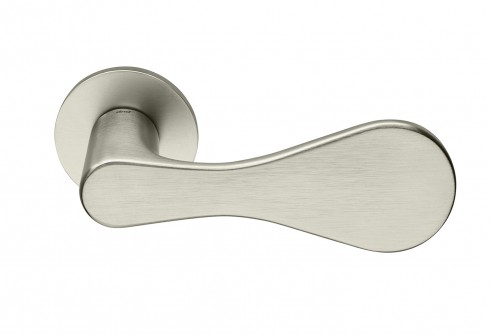 DnD Drop Lever Satin Steel Dummy DP40PVX