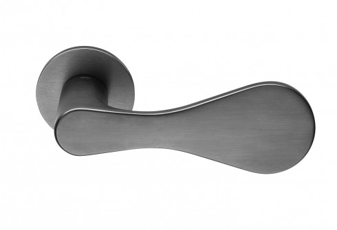 DnD Drop Lever Satin Graphite Passage DP40PGS