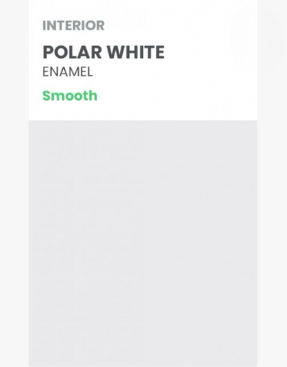 Smart Pro 10 Lite Vetro Polar White Double doors