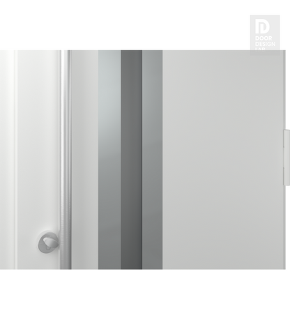 MODERN FRONT STEEL DOOR WITH SIDELITES ZEPHYR