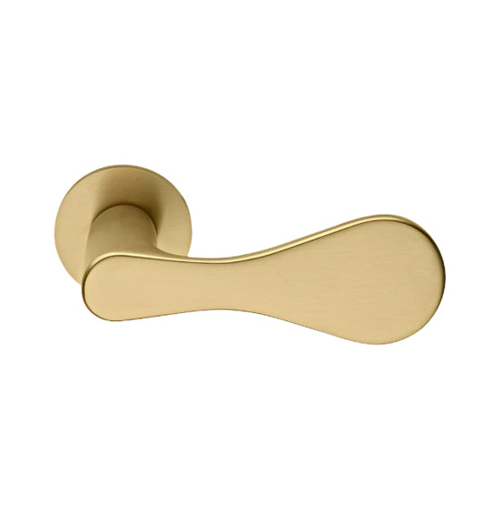 DND DROP LEVEL ANTIQUE SATIN GOLD PASSAGE DP40PVD-SG