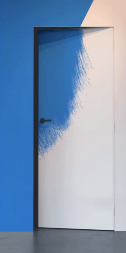 Primed Door Example For Painting