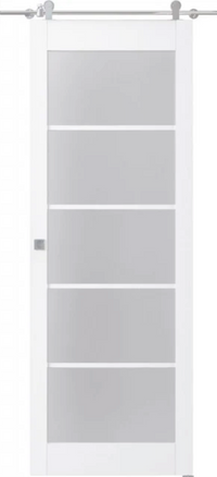 Bianco Noble Barn Doors