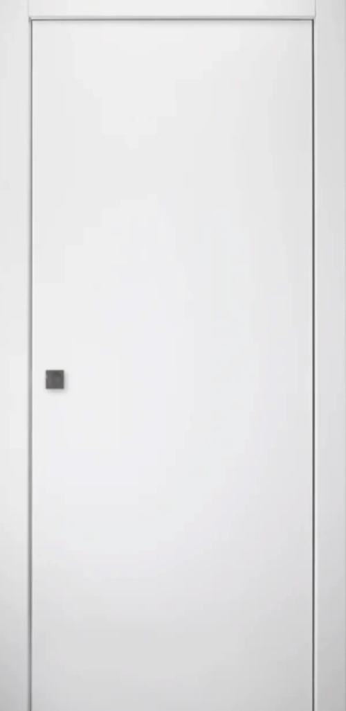 Smart Pro Flat Polar White Pocket Doors