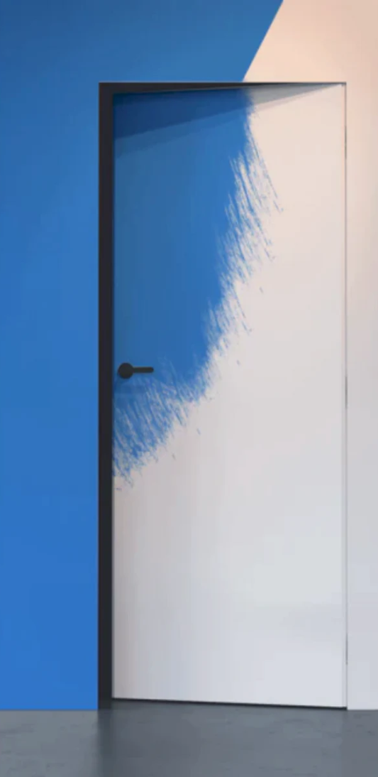Primed Door Example For Painting