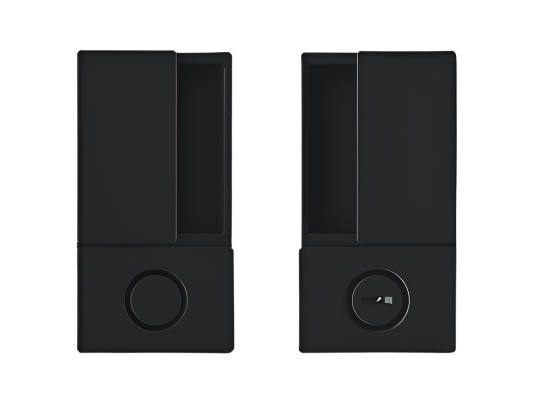 AGB KIT MANIGLIA WAVE PRIVACY BLACK B300020093