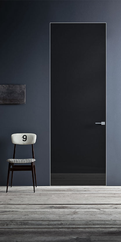 Modern Interior Space Reverse White Glass