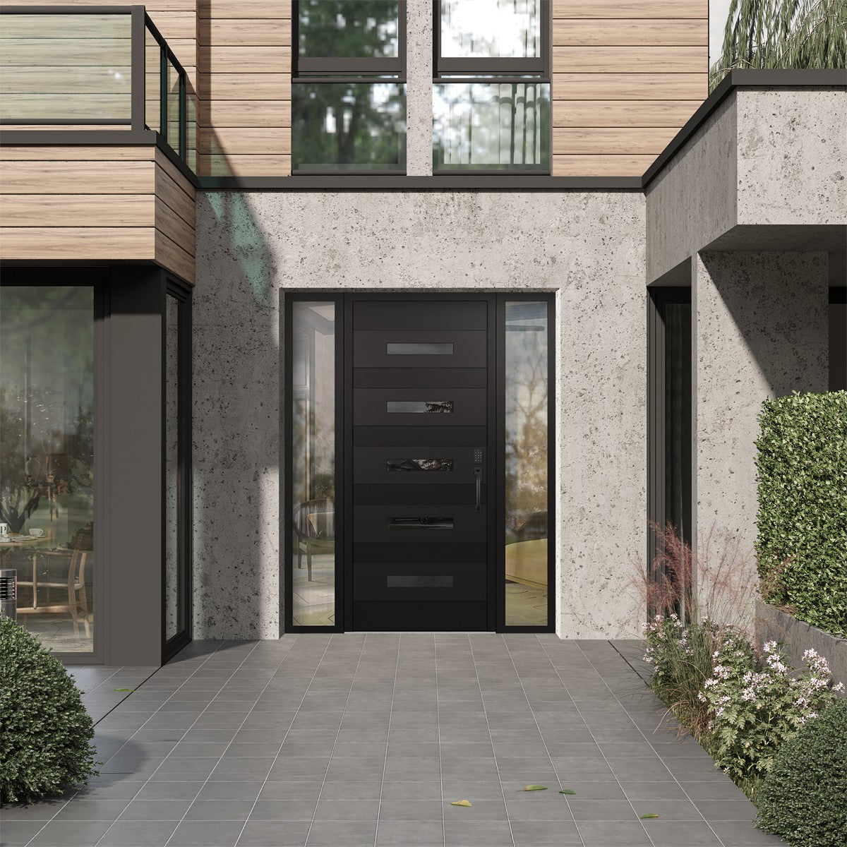 Modern Steel Front Door Diamond D9 60