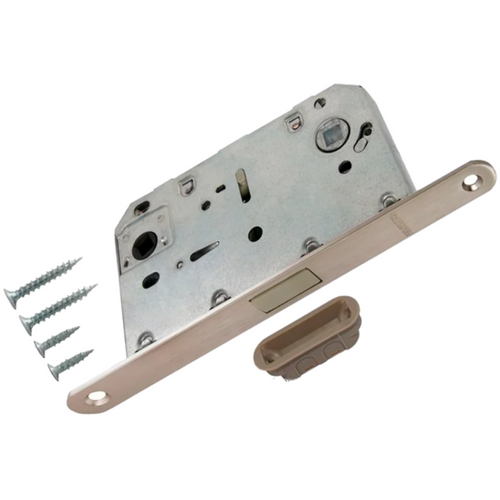 MAGNETIC DOOR LATCH MAGNET M96WC-50 SN, SATIN NICKEL, WC