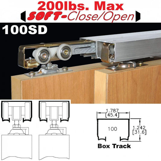 JOHNSON HARDWARE 100SD 2-DOOR PART SET