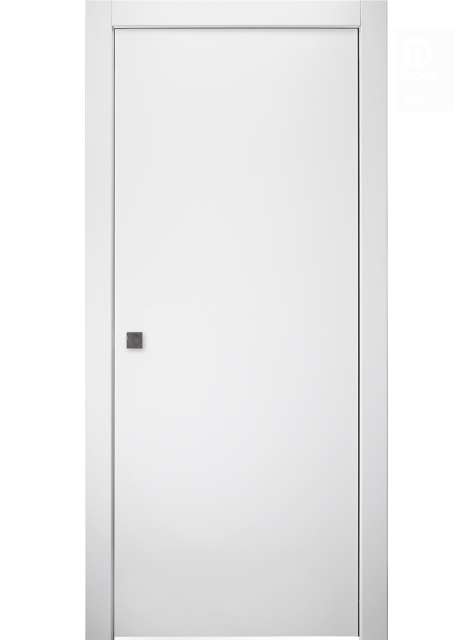 Smart Pro Flat Polar White Pocket Doors