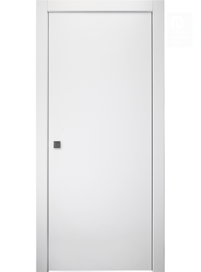 Smart Pro Flat Polar White Pocket Doors