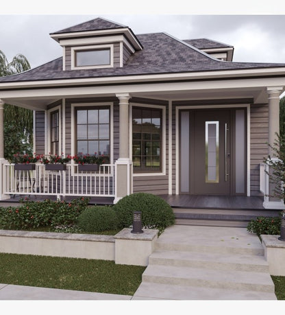 MODERN FRONT STEEL DOOR ARGOS
