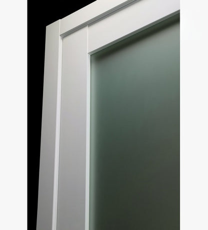 Smart Pro 207 Vetro Polar White Barn doors