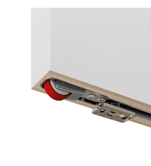 Smart Pro Flat Polar White Hidden Barn