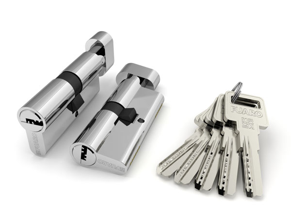 Cylinder R602 70 mm CP — Single Side Key