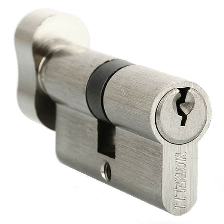 70CK SN Cylinder 70 mm — Satin Nickel